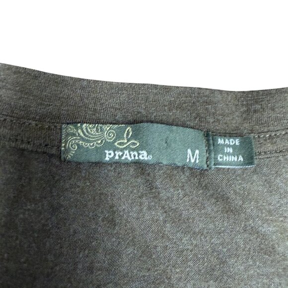 EUC Women's PRANA Foundation Ruched Fitted Mini Dress | Size M - Picture 5 of 7